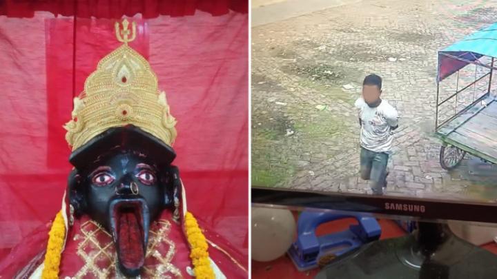 যশোরেশ্বরী কালী মন্দিরে নরেন্দ্র মোদির দেওয়া প্রতিমার সোনার মুকুট চুরি