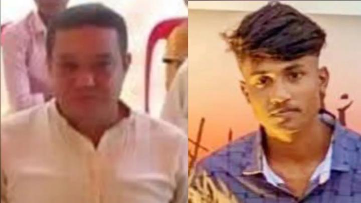 বাঁ থেকে চাচা রেজাউল হক ও ভাতিজা নাঈম। ছবি : সংগৃহীত