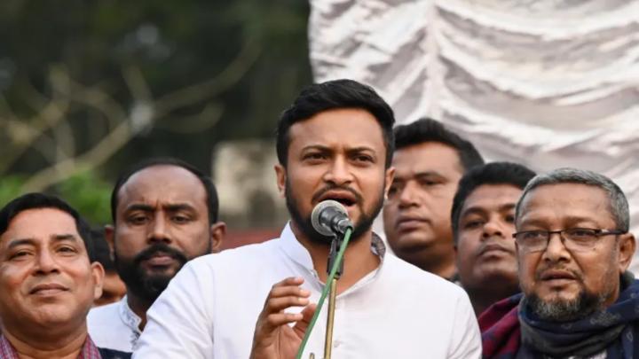 মাগুরা-১ আসনের সাবেক সংসদ সদস্য সাকিব আল হাসান। ছবি : সংগৃহীত