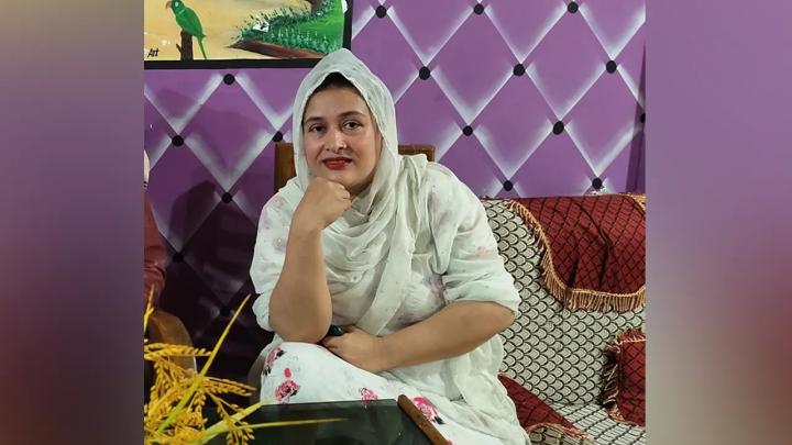 মহিলা দলের নেত্রী ‎মরজিনা আক্তার সিদ্দিকী। ছবি: সংগৃহীত